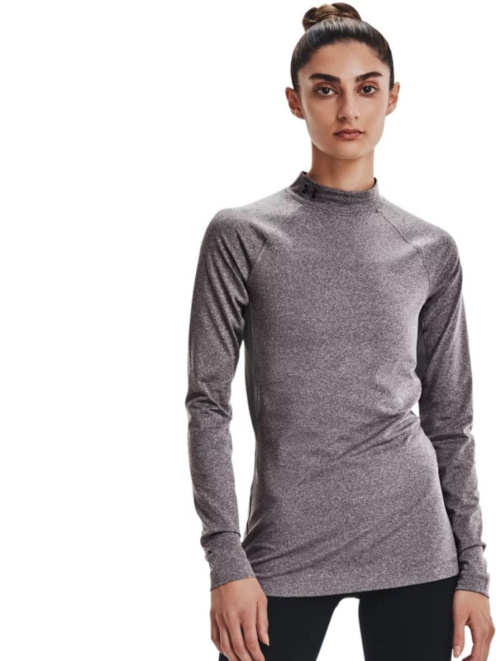 Under Armour Women's ColdGear Authentics Mock Neck Pullover 2.0